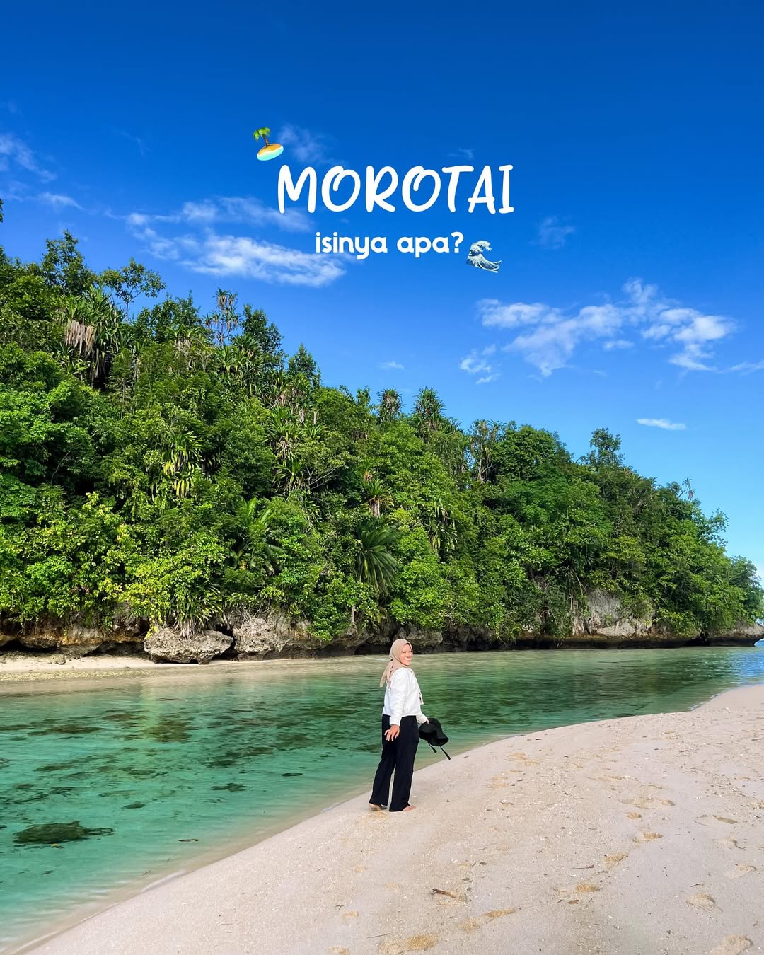 Still talking about Morotai cause look at those pretty beach, ocean, and island Buat yang belum